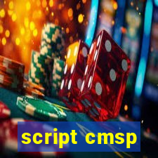 script cmsp